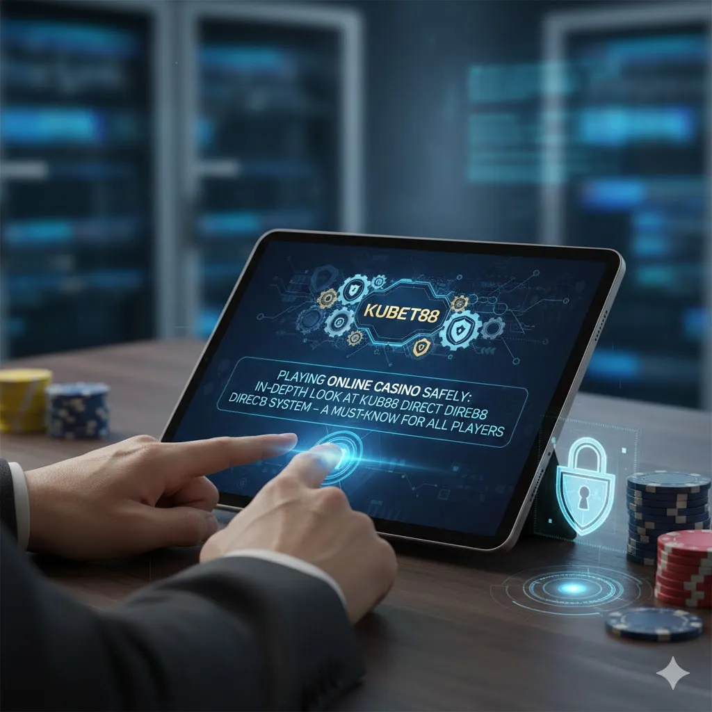 เล่นกาสิโนออนไลน์อย่างไรให้ปลอดภัย? เจาะลึกระบบเว็บตรง KUBET88 ที่สายปั่นต้องรู้