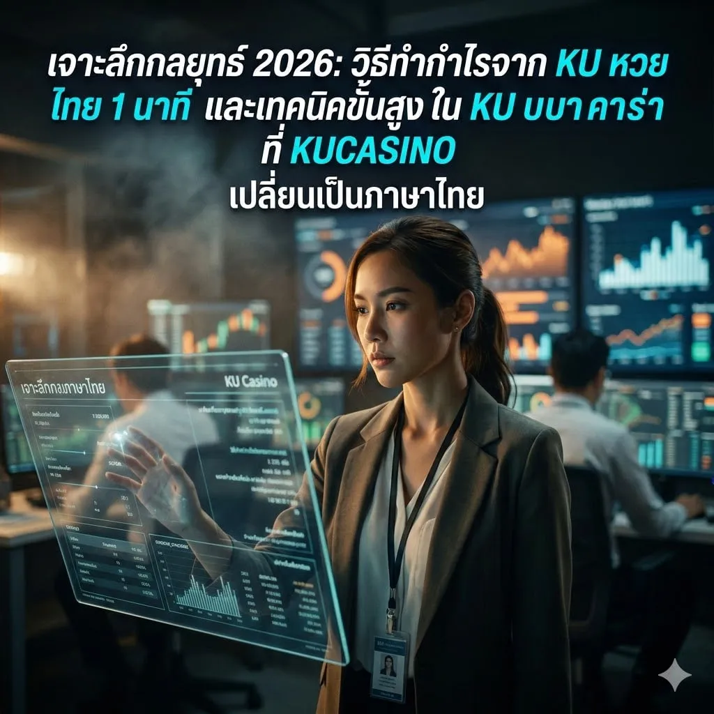 สูตรลับ KU บา คา ร่า 2026: การอ่านเค้าไพ่ด้วยระบบ AI Analyticสูตรลับ KU บา คา ร่า 2026: การอ่านเค้าไพ่ด้วยระบบ AI Analytic